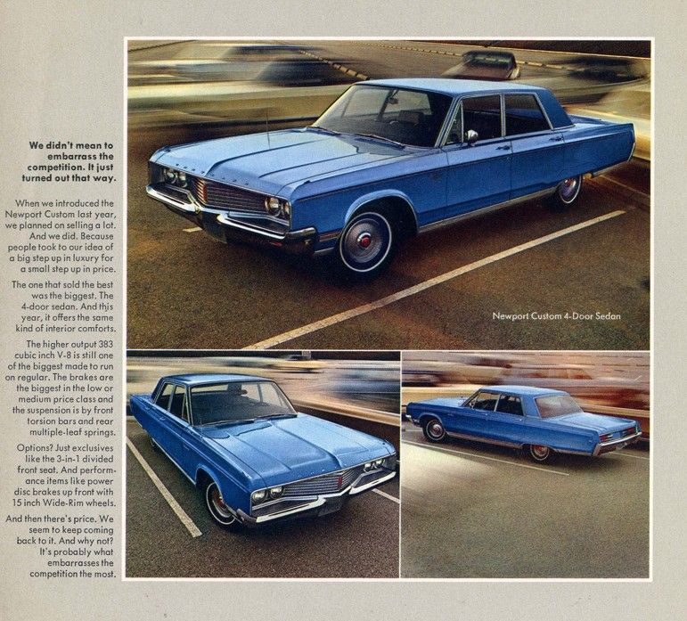 1968 Chrysler Brochure Page 38